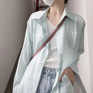 Blusas de mujer XEJ Ropa de estilo coreano Tops de verano 2023 Camisa de manga corta Mujer blanca Elegante Social Mujeres Protector solar
