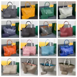 Hoge kwaliteit schoudertassen voor dames Modeontwerper Grote capaciteit draagtassen met zak Composiet tas 2 maten 55 * 28 * 15 cm / 47 * 25 * 13 cm