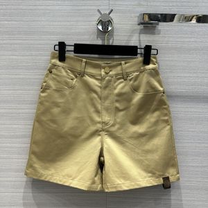 Brand de femme Shorts de style 2024 Nouveau pantalon de luxe de mode de mode d'automne d'été 0526-10