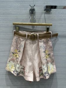Brands de marque féminine Same Shorts 2024 Nouveau pantalon de luxe de mode de mode automne 0526-5