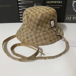 Chapeau de seau pour femmes Lettre de concepteur de bonnet