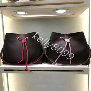 Damesemmer schoudertassen escale neonoe crossbody tas echte lederen handtassen verstelbare riem nieuwe modezakken 16 kleuren #44023 245n