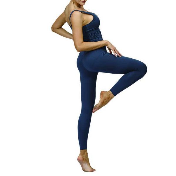 Femmes Capris Designers Yoga Leggings Lululemens Femmes Fitness Pantalon taille haute Élastique Lady Align Lulus Lemon Legging Wear Global Collants complets Running A2R3 RYGG