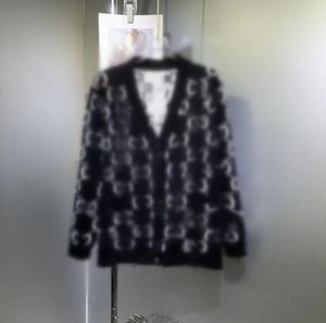 Dames vest designer trui casual gebreid shirt Letter Printing V-hals Herfst mode luxe kleding