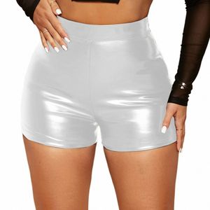 Cordon de serrage décontracté pour femmes confortable en cuir serré sexy loisirs shorts de plein air ouvert frt lingerie pour femmes sexy 48qL #
