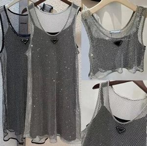 Vestidos informales para mujer, vestido de señora, pantalones cortos de nailon de verano, diseño de bolsillo con triángulo invertido en el pecho, pantalones con correa elástica en la cintura, tamaño libre