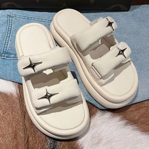 casual damespantoffels Zomerplatformschoenen outdoorpantoffels ashion nieuwe sandalen thuis Outdoor casual strandpantoffels damespantoffels