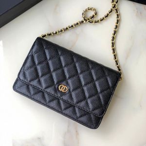 Cadena clásica de los hombres de las mujeres Bolsos de hombro del diseñador Cartera de lujo Señoras Moda Bolsa cruzada Hobo Embrague Totes Monederos Pochette Bolsos Carteras Cartera de billetes