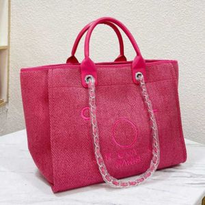 Classics de mujeres Luxury Borded Pearl Beach Bag Big Ladies Pequeñas mochilas de lienzo mochila bolsos de noche NK42