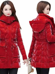 Ropa de mujer 2023 Nueva chaqueta de invierno de mediana edad con capucha Parka con capucha Espesar Abrigo cálido Mujer Abrigo suelto Tops para mujer X3go #