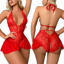 Vêtements pour femmesshorts de combinaison shorts de combinaison pour femmes bretelles en dentelle pyjamas ajustés européens et américains Fun Lingerie w3qG #