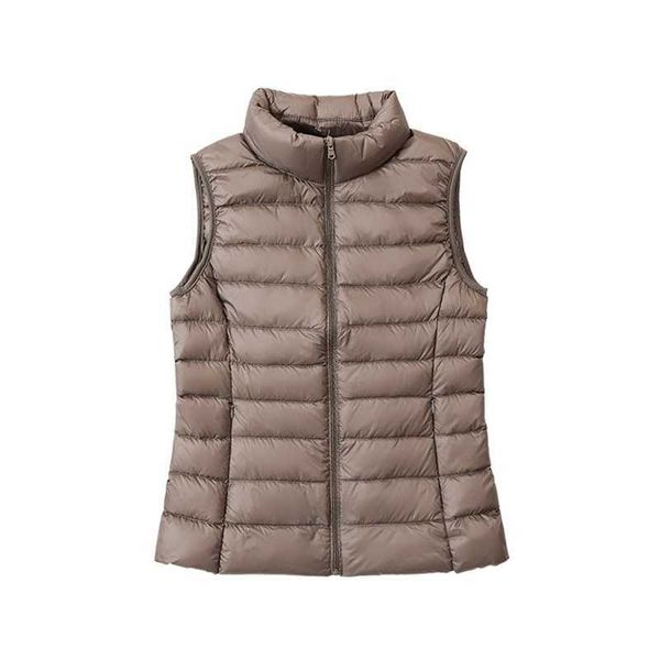 Manteau d'hiver pour femme, doudoune sans manches, vente en gros, veste, gilet, mode hiver, 4WFWX