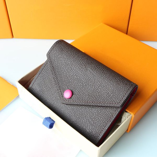 Portefeuille personnalisé pour femmes lettres majuscules initiales haute qualité Master Design sacs courts multicolores porte-cartes poche zippée classique