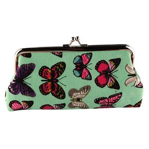 Dames schattige vlinder kleine portemonnee vrouwelijke veelzijdige casual kaarthouder munten telefoon portemonnee clutch handtas PORTEULEILLE FEMME 2019