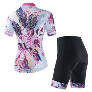 Vêtements de cyclisme pour femmes, manches courtes, été, évacuation de l'humidité, vêtements de cyclisme, vêtements de cyclisme