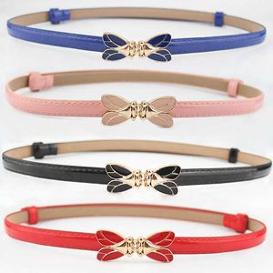 Ceinture fine décorative pour femmes, jupe, mode féminine, ceinture fine en cuir décorative pour femmes, 240315