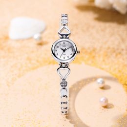 Dames delicate legering compact hoogwaardig gevoel licht luxe armband quartz waterdicht horloge