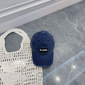 Casquette de baseball en denim pour femmes, chapeau de créateur coloré et solide, joli chapeau de sport décontracté et respirant, lettres brodées, casquette de mode de rue