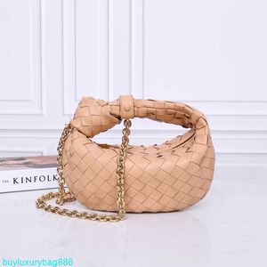 Sacs de créateurs pour femmes Botteg Venetas Jodie Chain Tote Bag 2024 Nouveau Jodie Chain tissé sac pour femme noeud rond Hobo Wrap sous les bras Arc Dumpling Wrap sac à main HB8L