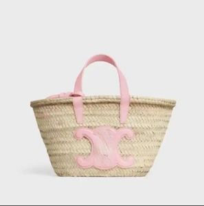 Dames designer tassen luxe CE Lafite gras geweven strandtas topkwaliteit