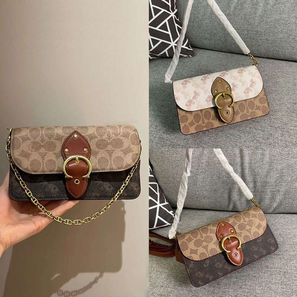 Bolsos de diseñador para mujer Tote Olai Nuevo Hombro único Cadena diagonal Golpe a mano Axila Clásico Carro de flores viejo Bolso para personal Ventas directas de fábrica