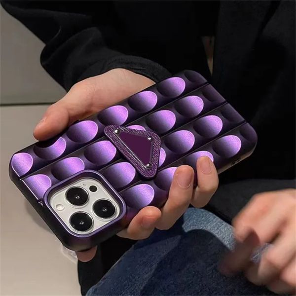 Étui de téléphone de concepteur pour femmes Étui de marque de luxe pour iPhone 15 Pro Max 14 13 12 11 Fashion 6 Colors Cellules Phonécases COURVE COUVERCE SOCH COUVRIELLE -5