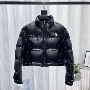 Chaqueta de plumón de diseñador para mujer, abrigo con capucha negro para mujer, abrigo corto de moda cálido de invierno, chaqueta de plumón talla M-2XL