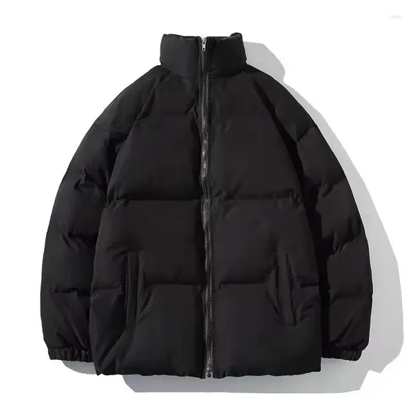 Veste d'hiver en duvet pour femme, parka épaisse, manteau chaud, col montant, couleur unie, Parka à la mode, Streetwear, 4XL 5XL, 2023