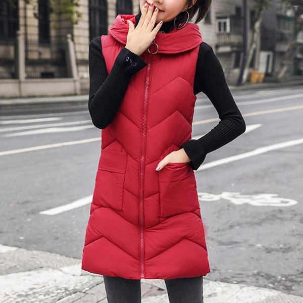 Parkas de fasion des femmes Veilles femmes Fashion Fashion Automne Hiver Poches Hooded Vestes Coats Elegant Black Parka Outwear Femal Ladies