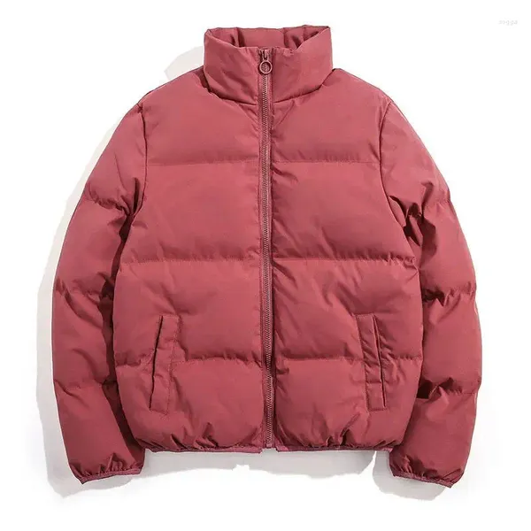 Mujer Abajo Niñas Invierno Manga Larga Casual Cortavientos Rojo Vintage Parkas Algodón Acolchado Parka De Gran Tamaño Xxxl Chaqueta Acolchada Con Cremallera Para Mujer