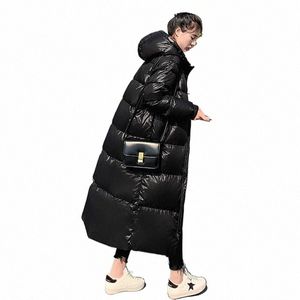 women's Down Jacket Vestes d'hiver pour femmes 2024 coréen chaud plumes manteaux noir vers le bas manteaux en cuir femmes hiver doudoune T711 #