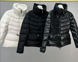 Damesdonsjassen klassieke stijl witte eendendons pluizig warm donsjack verdikte merkparka's buitensportjas modieus en hoogwaardig 67556