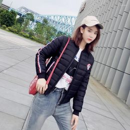 Dames Dons Koreaanse stijl Student Losse herfst- en dameswinterjas Korte katoenen gewatteerde jas Stick Warm houden All-match 2023 Casual