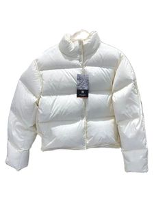 Parka d'hiver 2023 coton rembourrée pour femme, manteau solide assorti avec tout, veste de neige décontractée, bouffante épaisse, 231013