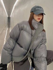 Parka en duvet pour femme, veste rembourrée en coton, chaude, épaisse, ample, coupe-vent, manteau de neige, vêtements d'extérieur, hiver 2023, 231016