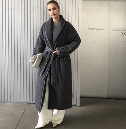 Parkas pour femmes 2023 femmes veste d'hiver manteau élégant épais chaud robe en peluche longue Parka femme manteau d'extérieur nouveau chaud T230915
