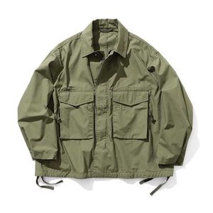 Vrouwen Down Parka BALKEN 21SS Japanse Stijl Meerdere Zakken Militaire Wind Werkkleding Voor Mannen Vrouwen Jas Losse Jas HKD230725