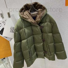 Down Parkas para mujer Diseñador Moda para mujer abajo abrigos parkas invierno cálido diseñador carta chaquetas para hombre versión con capucha calidad downs jacket KPZX
