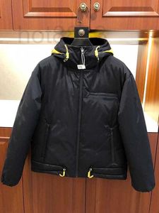Dames Down Down Parkas Designer Autumn and Winter New Color Contrast Hooded heren Down Jacket High-end winddichte windbreaker Hugg