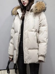 Parkas pour femmes Vestes à capuche Vêtements d'hiver Vêtements 2023 Manteaux Veste matelassée Tops chauds Lâche Manteau décontracté Tenues à la mode 231027