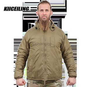 Parkas en duvet pour femmes KIICEILING Randonnée vers le bas Veste tactique militaire pour hommes Armée britannique Hiver Chaud Imperméable Camping Chasse Escalade Manteau Vestes HKD230725