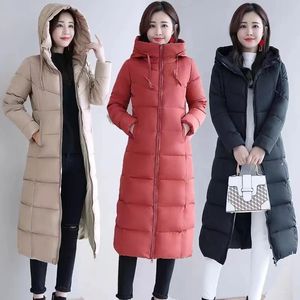 Parkas pour femmes longs long manteau d'hiver droit des femmes vestes décontractées slim enlever la parka à capuche surdimensi la taille plus la taille 5xl wt 1 kg 230111