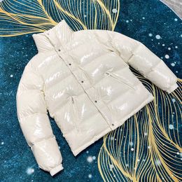 Veste de parkas pour femmes Mengjia Down Version haute version courte courte lavage hivernal gratuit et nouveau manteau haut de gamme 2023