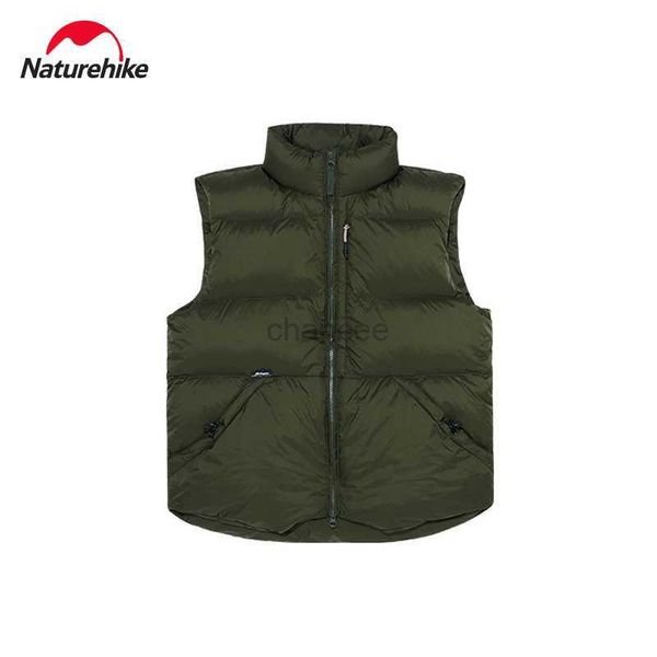 Parkas en duvet pour femmes Naturehike unisexe en duvet thermique gilet randonnée camping chasse pêche en plein air gilet chaud hommes femmes veste d'hiver légère HKD230725