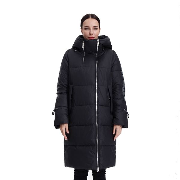 Parkas en duvet pour femmes Parka femme longue veste à capuche manteau matelassé Puffer coton vêtements dames grande taille Outwear vêtements de qualité 20029 220913