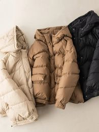 Parkas femme SEDUTMO hiver surdimensionné duvet de canard manteau femmes mode chaud épais à capuche vestes noir automne décontracté poche Parkas ED1705 231030