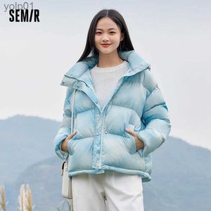 Doudoune Semir pour femme, parka Semir, teint en H, manteau à pain à capuche, tendance, doux et Cool, surdimensionné, hiver, L231118