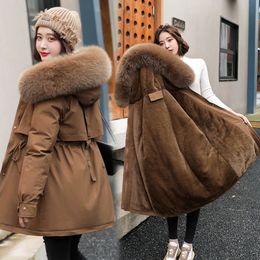 Parkas en duvet pour femmes, vêtements d'hiver, vestes lourdes, manteau pour femmes, vêtements Vintage, costume Style collégial, longueur moyenne, modèle 2023, 231129