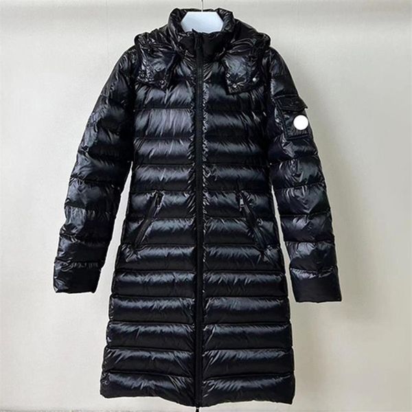 Parkas de plumón para mujer, chaqueta de invierno, Parka con capucha para mujer, ropa cálida acolchada para mujer, abrigo sencillo y elegante con Cuello de piel para ir al trabajo 2608