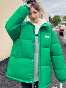 Dames Down Parkas Winter Jackets For Women Padding Short Woman Causal Coats vrouwelijke mode uit het aantal cotton oversized 221201
